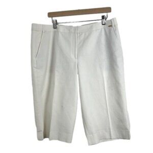 St. John Cream-Colour Long-Length Shorts